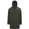 K-Way - Parka isolante e impermeabile - Jarno Twill Marmotta Green B Blue A per Uomo - Taglia S - Verde