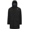K-Way - Parka isolante e impermeabile - Jarno Twill Marmotta Black P Blue A per Uomo - Taglia S - Nero