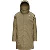 K-Way - Parka isolante e impermeabile in PrimaLoft® - Thomas Warm Micro Canvas Green Army per Uomo in Nylon - Taglia S - Kaki