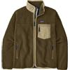 Patagonia - Giacca di pile calda e antivento - M's Classic Retro-X Jkt Basin Green per Uomo - Taglia M - Kaki