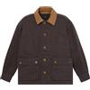 Timberland - Giacca idrorepellente in cotone - Field Coat Jacket Vintage Black per Uomo in Cotone - Taglia M - Marrone