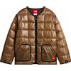 The North Face - Giacca reversibile e antivento - M TNF Red Box Liner Jacket Smokey Brown Dark Chesnut per Uomo in Nylon - Taglia M - Marrone