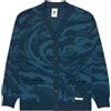 Element - Gilet in cotone riciclato - Spirit Camo Cardigan Spirit Camo Blue per Uomo in Cotone - Taglia M - Blu navy
