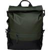 Rains - Zaino da 39 litri - Trail Mountaineer Rolltop W3 Green - Verde
