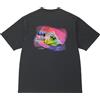 Gramicci - T-shirt in cotone biologico - Bass Tee Vintage Black per Uomo in Cotone - Taglia S - Nero