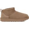 Ugg - Stivali foderati in lana - W Classic Ultra Mini Caribou per Donne in Pelle - Taglia 36 - Beige