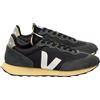 Veja Fair Trade - Scarpe da ginnastica leggere e traspiranti - Rio Branco II Black White per Uomo in Cotone - Taglia 42 - Nero