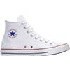 Converse - Sneakers alte in tela - Chuck Taylor All Star Classic High Optical White per Donne - Taglia 35 - Bianco