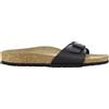 Birkenstock - Mules in pelle sintetica - Madrid BF Regular Black per Donne in Pelle - Taglia 41 - Nero