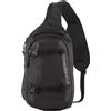 Patagonia - Tracolla da 8 litri - Atom Sling 8L Black in Poliestere Riciclato - Nero