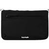 Topologie - Borsello per accessori - Bags Flat Sacoche Small Black Tech Sateen - Nero