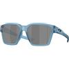 Oakley - Occhiali da sole - Briza Matte Trans Stonewash/Prizm Black Iridium - Grigio