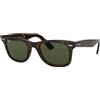 Rayban - Occhiali da sole lifestyle - Original Wayfarer Classic Polished Tortoise G-15 Green - Marrone