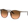 Rayban - Occhiali da sole lifestyle - RB2204 Polished Striped Brown Red Pink Black - Marrone