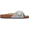 Birkenstock - Sandali leggeri in Nubuck - Oita Suede Leather Modern Narrow Suede Pure Sage per Donne in Pelle - Taglia 39 - Verde