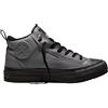Converse - Scarpe idrorepellenti e calde - Chuck Taylor All Star Malden Street Boot Darker Grey/Black/Black per Uomo in Pelle - Taglia 41.5 - Grigio