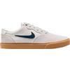 Nike SB - Scarpe in pelle scamosciata - Nike SB Chron 2 Vast Grey/Armory Navy Dark Russet per Uomo in Pelle - Taglia 41 - Beige