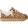Ugg - Scarpe leggere e traspiranti - W Lo Lowmel Plains Felicity Leopard Jasmine per Donne in Poliestere Riciclato - Taglia 37 - Marrone