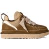 Ugg - Sneakers calde in pelle scamosciata - W Lowmel Light Bronze per Donne in Pelle - Taglia 38 - Marrone