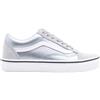 Vans - Scarpe da skate basse - Old Skool Metallic Silver per Donne - Taglia 37 - Grigio