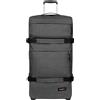 Eastpak - Valigia da 115 litri - Transit'r Plus L Black Denim in Pelle - Grigio