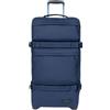 Eastpak - Valigia da 75 litri - Transit'r Plus M Monotone Navy in Pelle - Blu navy