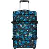 Eastpak - Valigia da 42 litri - Transit'r Plus S Floral Bloom Black in Pelle - Blu