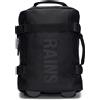 Rains - Valigia compatta e robusta da 27 litri - Texel Cabin Bag Mini W3 Black - Nero