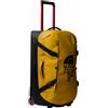 The North Face - Valigia da viaggio con ruote 95L - Base Camp Rolling Thunder 28 Summit Gold TNF Black in Poliestere Riciclato - Giallo