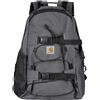 Carhartt WIP - Zaino da 24,8 litri - Kickflip Backpack Styx in Pelle - Grigio