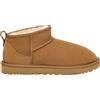 Ugg - Stivali foderati in lana - W Classic Ultra Mini Chestnut per Donne in Pelle - Taglia 36 - Marrone