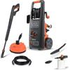 Black+Decker BXPW2600DSSP, ad Alta Pressione, per Auto ed Esterni Casa, con Doppia Velocità, con Patio Cleaner e Spazzola Fissa (180 bar, 540 l/h, 2600 W)