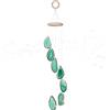 CozyTower Cozy Tower - Scacciaspiriti con fetta di agata, verde, 47 cm