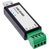 InLine Adattatore da USB a RS485 con chipset FTDI per Modbus-RTU, USB-A | Chipset FTDI, porta COM virtuale, commutazione automatica della direzione, RTU Modbus, terminazione 120 Ω