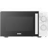 Svan Microonde 20 l, bianco, SMW2702G. 700 W, grill 900 W, 5 livelli di potenza, 9 programmi automatici, manuale, timer 30 min, 24,3 x 44,6 x 36,4 cm