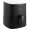 GreenChef Stone Airfryer 4,7 L, antiaderente senza PFAS, 8 programmi, 1500 | Fino a 4 persone, tempo di avvio prescelto, cestino lavabile in lavastoviglie, compatto e silenzioso, nero