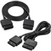 LYMISPIYA 2 Pezzi Cavo Prolunga Compatibile con Controller PS2 1,8m per Gamepad | Cavo prolunga compatibile con controller PS2, estensione da 1,8m per maggiore comfort durante il gioco con gamepad cablati