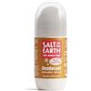 Salt of the Earth Naturale - Deodorante Roll On - Pan di zenzero speziato | Ricaricabile, protezione di lunga durata, formula vegana con ingredienti di origine naturale al 100%