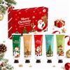 Probuk 5 creme per le mani natalizie, idratante per mani morbide, regalo per donne, idea regalo di Natale per colleghi, colleghi, fidanzate e familiari, piccoli regali da donna