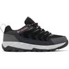 Columbia Strata Trail Low - Scarpe da Trekking Impermeabili da Donna, Nero/Succoso