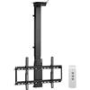 VEVOR Supporto per TV da Parete Motorizzato, Telaio Supporto per TV Dimensioni da 813 a 1397 mm, Telaio Porta Televisione Pieghevole Regolabile con VESA Massimo 60 x 40 cm, Carico max. 54kg