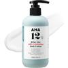 VILLAGE11FACTORY VILLAGE 11 FACTORY lozione per il corpo con acido glicolico AHA 12% (300 g), peeling e ringiovanimento, rimozione delicata delle cellule morte, senza profumo, senza parabeni (AHA Body Lotion)