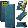 Azororo Cover per Motorola Moto G86 5G, Premium PU Pelle Custodia, Magnetica Carta Fessura Portafoglio Case, Flip Cavalletto Custodia per Motorola G86 - Blu verde