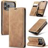 Azororo Cover per iPhone 18 Pro Max/iPhone 17 Pro Max, Premium PU Pelle Custodia, Magnetica Carta Fessura Portafoglio Case, Flip Cavalletto Custodia per iPhone 18 Pro Max - Marrone