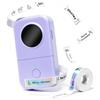 Phomemo D30 Etichettatrice Bluetooth, Portatile Stampante per Etichette | Adesive Termica per Scuola, Casa, Cucina, Ufficio, Mini Etichettatrice etichette adesive per iOS & Android - Viola