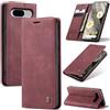 Azororo Cover per Google Pixel 8 5G, Premium PU Pelle Custodia, Magnetica Carta Fessura Portafoglio Case, Flip Cavalletto Custodia per Google Pixel 8 - Vino Rosso