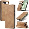 Azororo Cover per Google Pixel 8A 5G, Premium PU Pelle Custodia, Magnetica Carta Fessura Portafoglio Case, Flip Cavalletto Custodia per Google Pixel 8A - Marrone