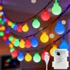 Uping Lucine Led Decorative a Batteria USB 100 LED Luci di Natale Esterno a Batteria Catena Luminosa Interno Natalizie con Pile (Colorate)