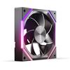 AsiaHorse Nyota Ventola per PC RGB da 120 mm Reverse, 1 pezzi [HDB] 2000 RPM/61.5 CFM/2,16 MMH2O ARGB Ventola 5 V3 PIN ARGB e 12 V4 PIN PWM, durata 50,000 ore