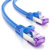 deleyCON 30m Cavo Rete CAT7-10 Gigabit - Cavo Patch RJ45 Ethernet (Rame, Schermatura S/FTP PiMF) - per Highspeed LAN DSL Switch Modem Router Patchpanel CAT7 CAT6 CAT5 - Blu